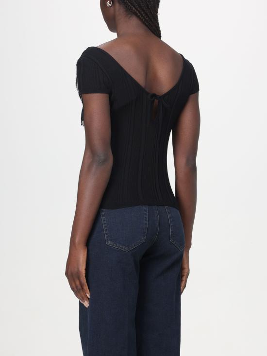  핑코 민소매 티셔츠 103588A1V8 Z99 nero - PINKO