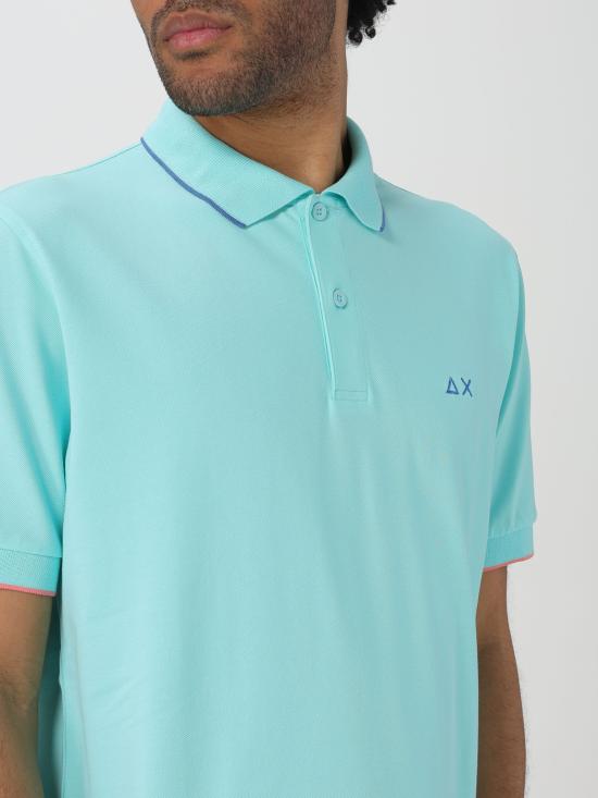  썬 68 폴로 티셔츠 A34113 94 acqua - SUN 68
