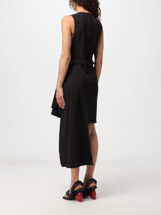  모스키노 롱 원피스 A04503225 0555 nero - MOSCHINO