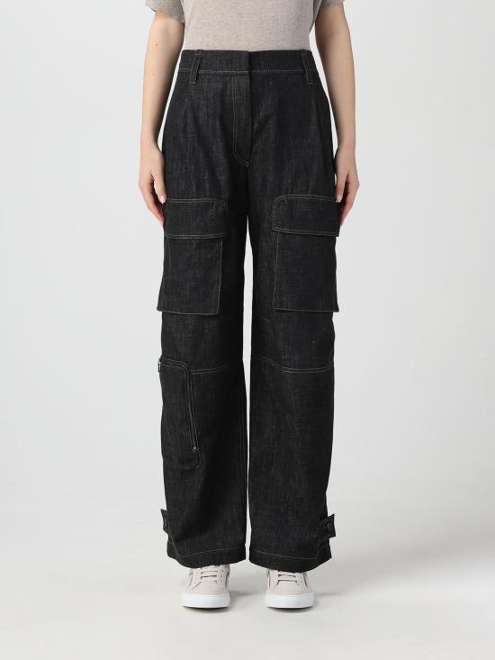  브루넬로 쿠치넬리 스트레이트 팬츠 M0F28P5827 C7081 denim nero