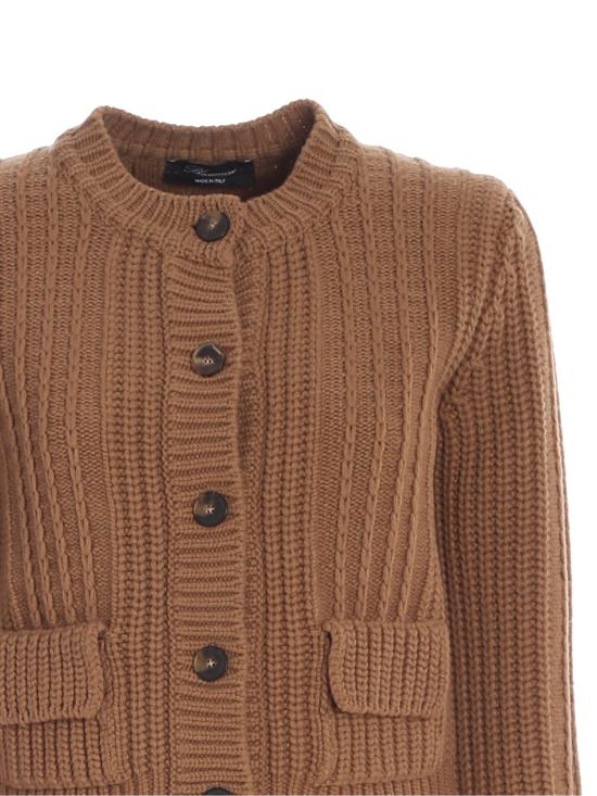  블루마린 가디건 2M012A 02766 biscotto - BLUMARINE