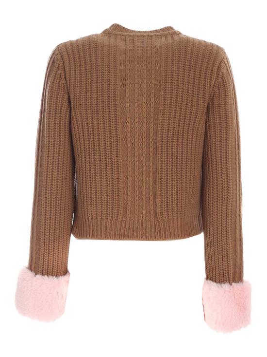  블루마린 가디건 2M012A 02766 biscotto - BLUMARINE