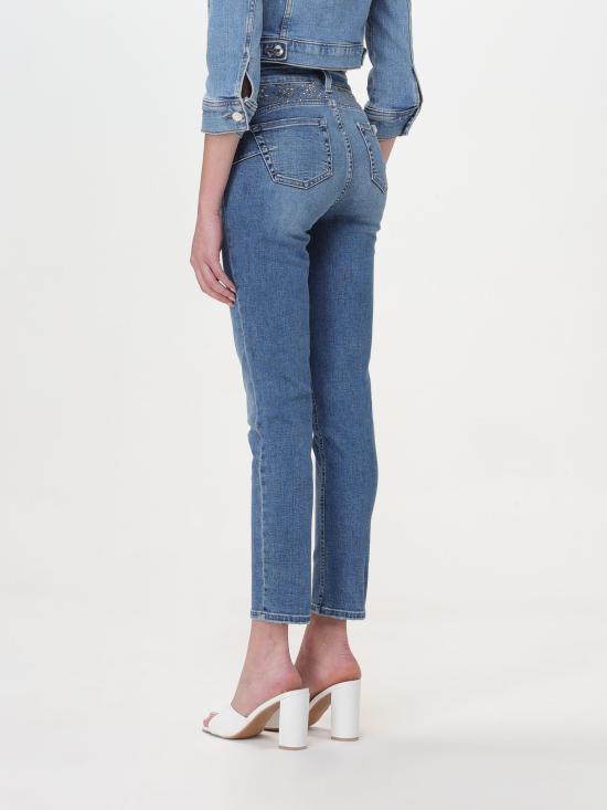  리우조 데님 스트레이트 팬츠 UA4035D4615 78691 blue denim - LIU JO