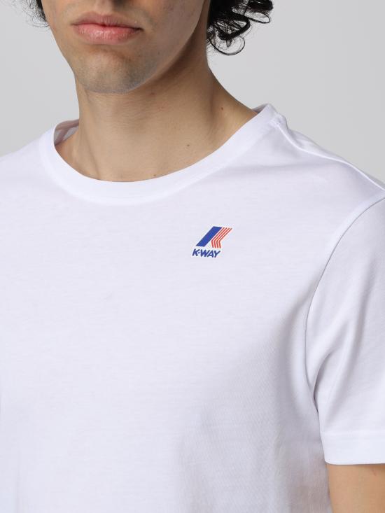  까웨 반팔 티셔츠 K007JEO 001 bianco - K-WAY