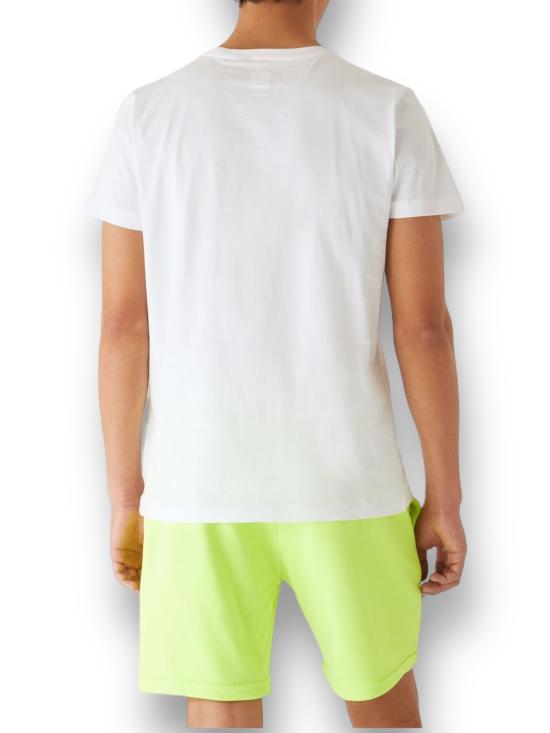  까웨 반팔 티셔츠 K007JEO 001 bianco - K-WAY