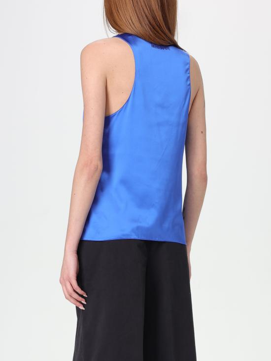  파트리지아페페 민소매 티셔츠 2C1561A644 CA01 blu - PATRIZIA PEPE