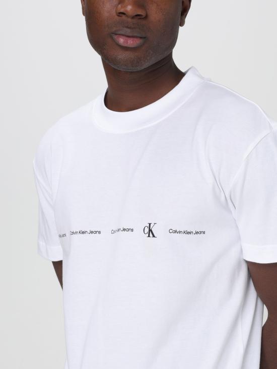  캘빈클라인 반팔 티셔츠 J30J324668 YAF bianco - CALVIN KLEIN