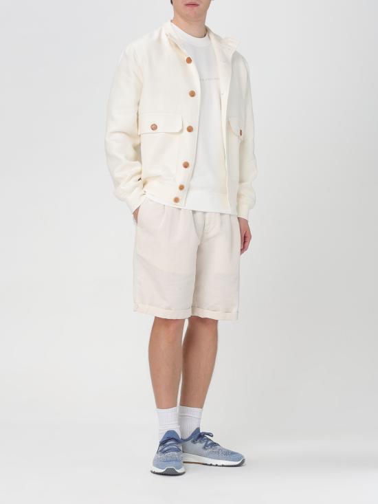  브루넬로 쿠치넬리 자켓 MW4826191 C601 bianco - BRUNELLO CUCINELLI
