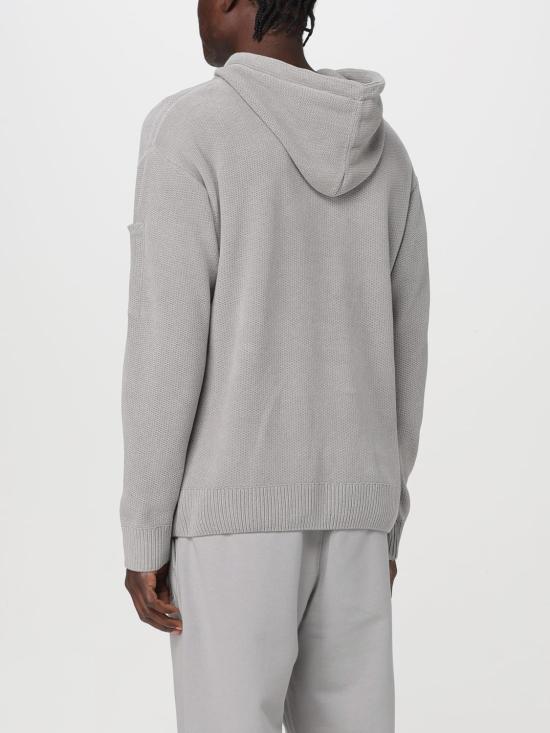  씨피 컴퍼니 스웨터 16CMKN045A005687G 913 grigio chiaro - C.P. COMPANY