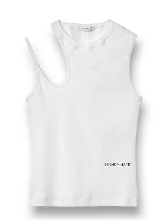  힌노미네이트 민소매 티셔츠 HMABW00205PTTA0006 BI01 bianco