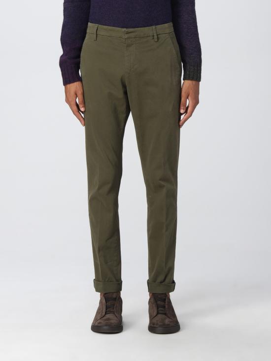  돈답 데님 스트레이트 팬츠 UP235GSE043PTD 637 verde militare