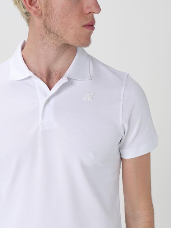  까웨 폴로 티셔츠 K5127BW 001 bianco - K-WAY