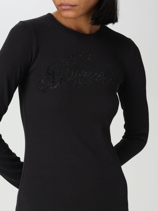  블루마린 롱 원피스 2A391A N0990 nero - BLUMARINE