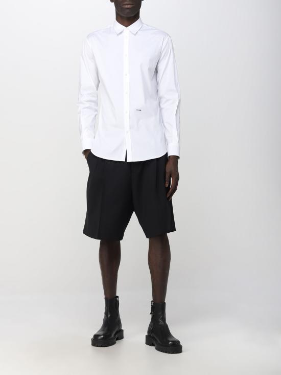 24SS 디스퀘어드2 긴팔 셔츠 S74DM0659S44131 100 - DSQUARED2