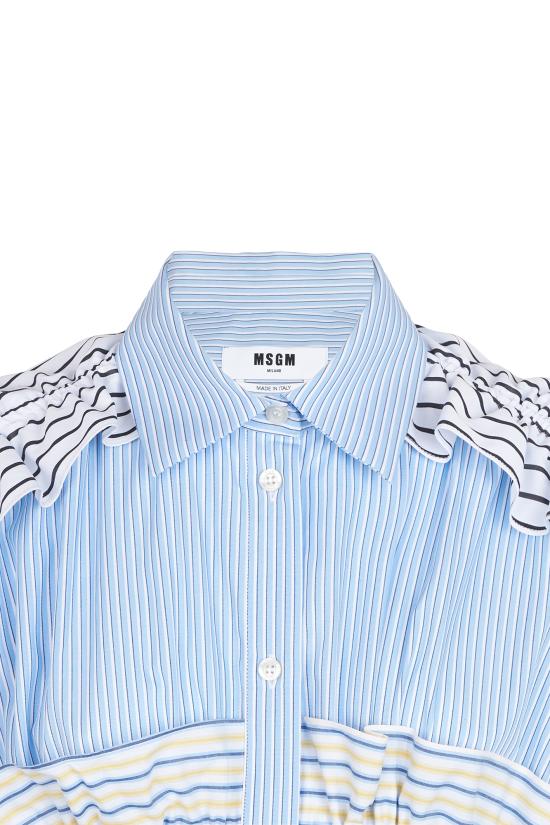  엠에스지엠 미디 원피스 3441MDA01Y237010 84 azzurro - MSGM