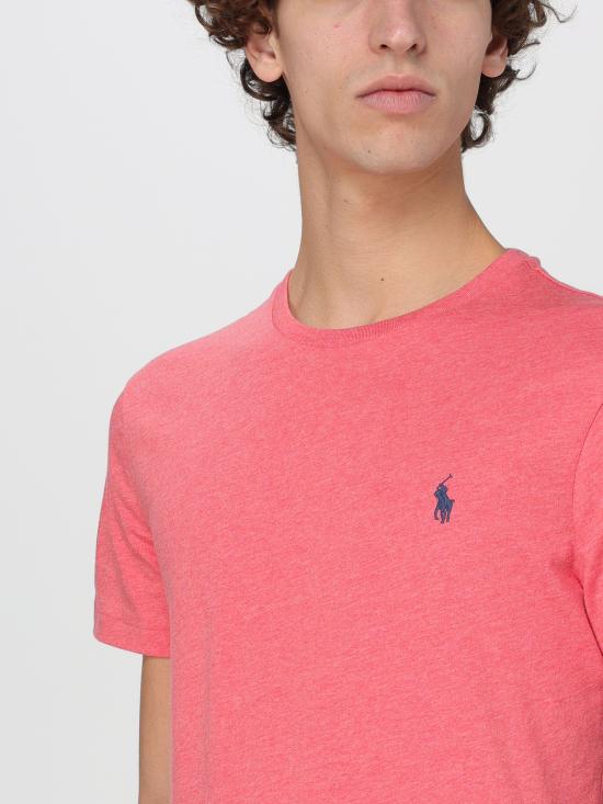  랄프 로렌 반팔 티셔츠 710671438 201 rosso - RALPH LAUREN