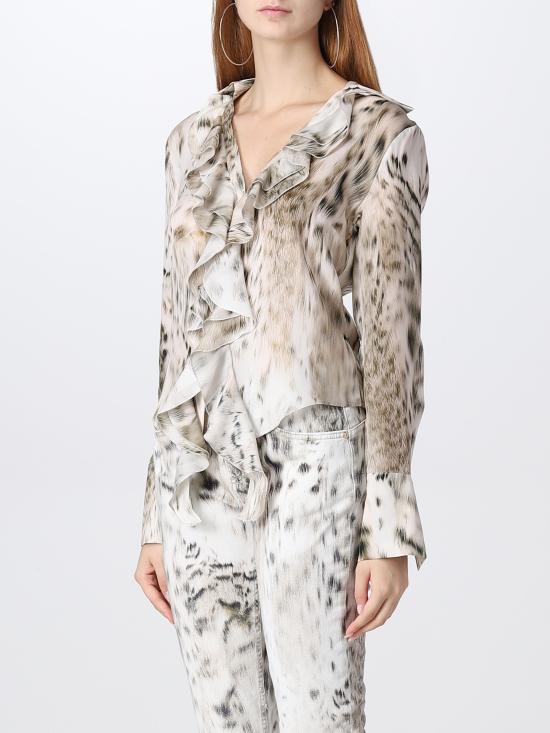 22FW 블루마린 블라우스 2C115A M1088 burro amphora - BLUMARINE