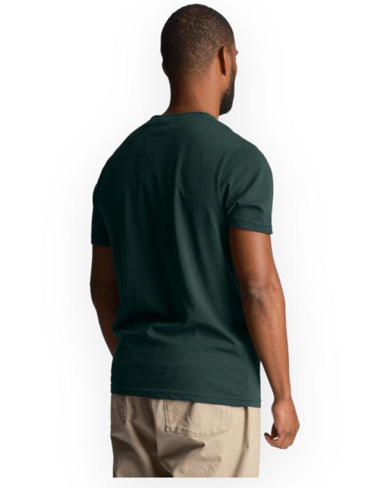  라일앤스콧 반팔 티셔츠 TS400VOGE W486 verde bottiglia - LYLE&SCOTT