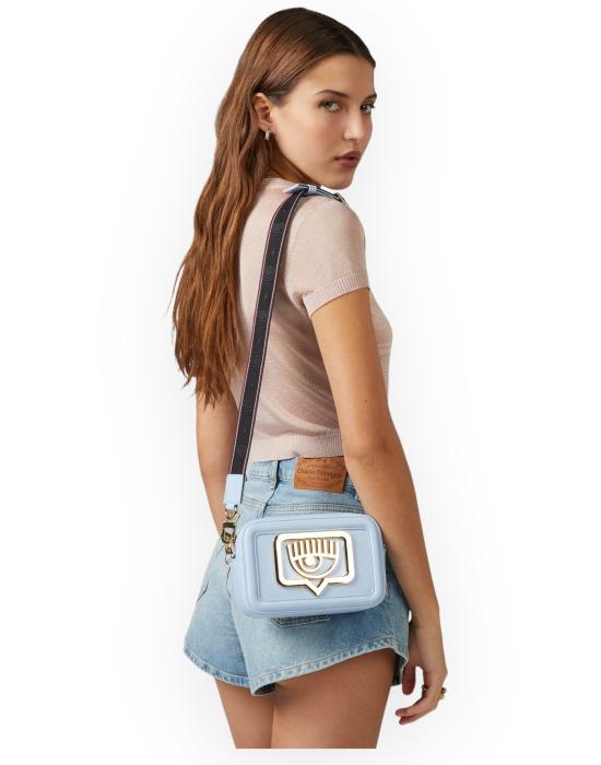  키아라 페라그니 지갑 76SB4BB5ZS517 250 azzurro - CHIARA FERRAGNI