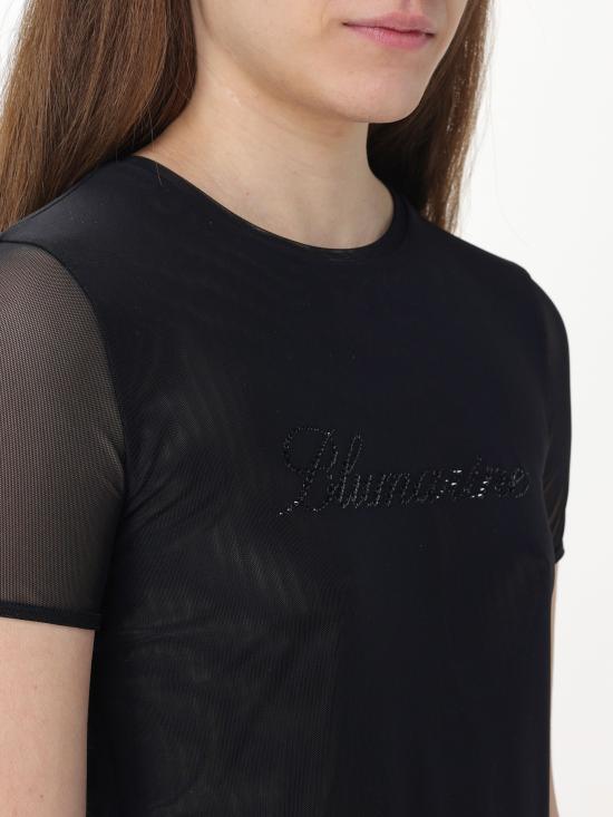  블루마린 반팔 티셔츠 2T055A N0990 nero - BLUMARINE