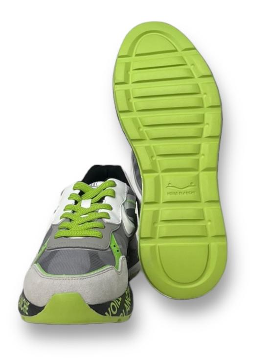  보일브랑쉐 스니커즈 201785506 1N35 bianco verde - VOILE BLANCHE