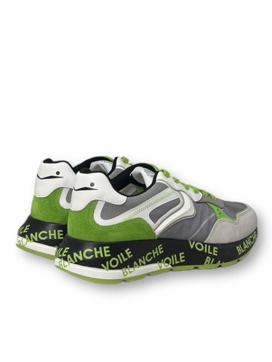  보일브랑쉐 스니커즈 201785506 1N35 bianco verde - VOILE BLANCHE