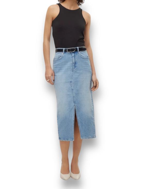 24SS 베로 모다 데님 스커트 10295731 LIGHTBLUE denim chiaro - VERO MODA