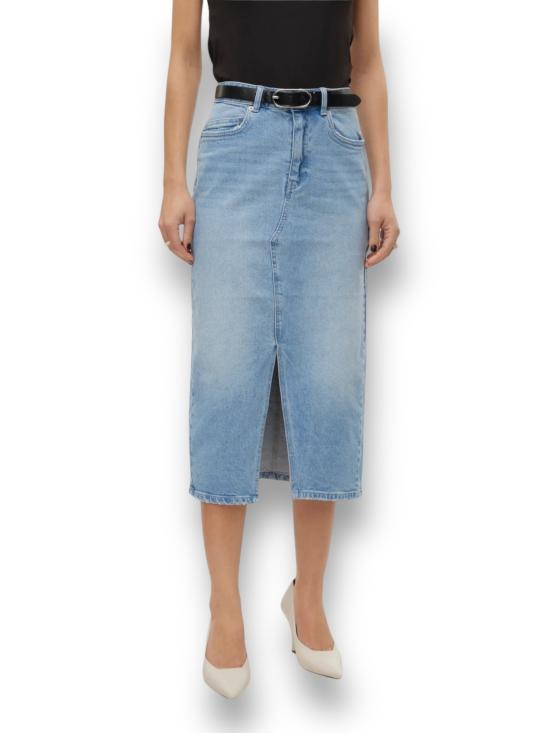 24SS 베로 모다 데님 스커트 10295731 LIGHTBLUE denim chiaro - VERO MODA