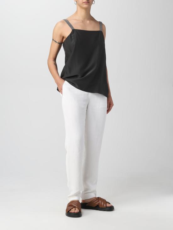  파비아나 필리피 민소매 티셔츠 TPD273B635 6148 abete - FABIANA FILIPPI