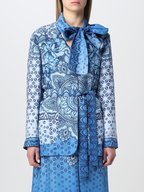  알베르타 페레티 블라우스 A02191643 1298 blu