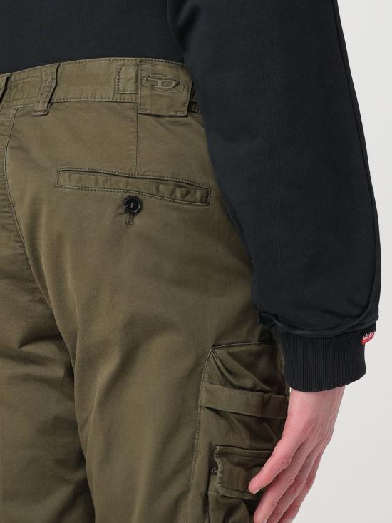  디젤 스트레이트 팬츠 A128780NJAF 5AF verde - DIESEL