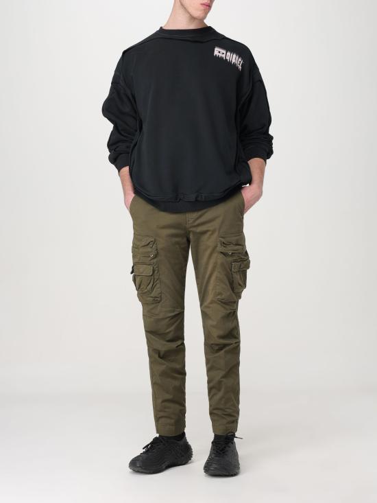  디젤 스트레이트 팬츠 A128780NJAF 5AF verde - DIESEL