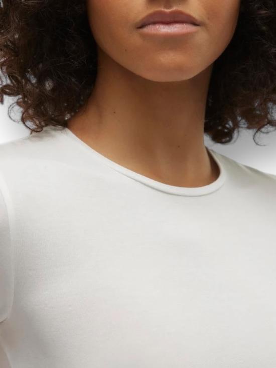  베로 모다 반팔 티셔츠 10300882 SNOWWHITE bianco - VERO MODA