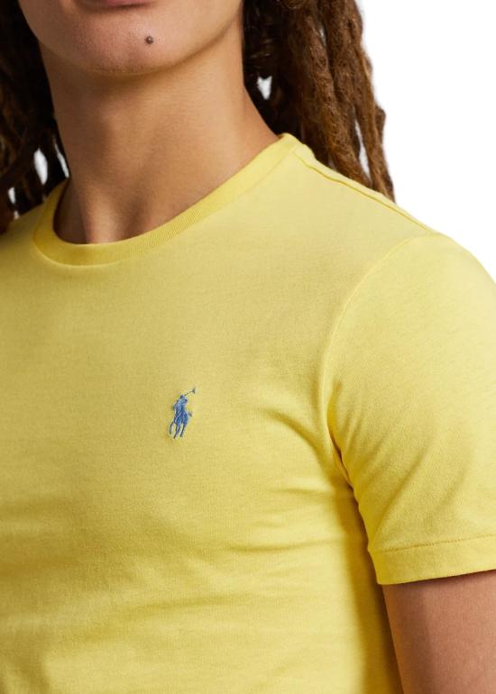  랄프 로렌 반팔 티셔츠 710671438 358 giallo - RALPH LAUREN