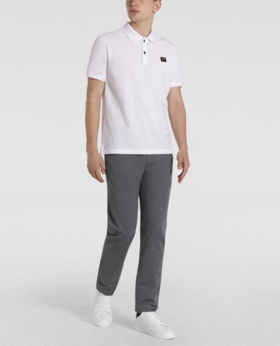  폴앤샤크 폴로 티셔츠 C0P1070 010 bianco