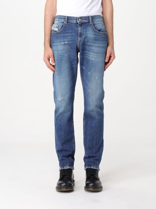  디젤 데님 스트레이트 팬츠 A03558007T3 01