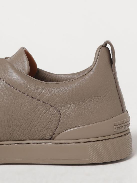  에르메네질도제냐 스니커즈 LHCVOS4667Z SGT marrone - ERMENEGILDO ZEGNA