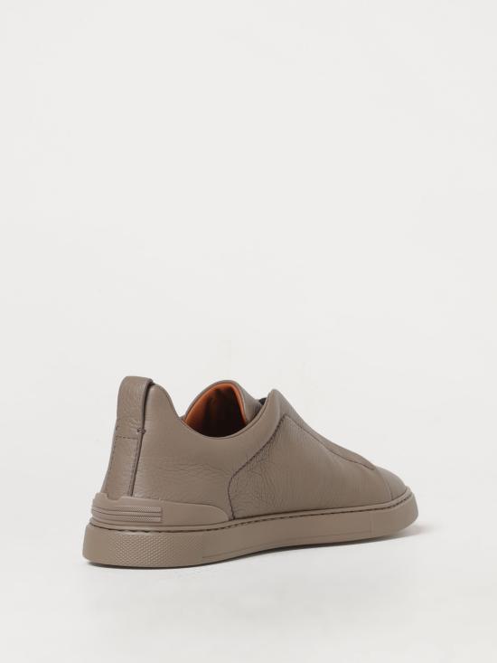  에르메네질도제냐 스니커즈 LHCVOS4667Z SGT marrone - ERMENEGILDO ZEGNA
