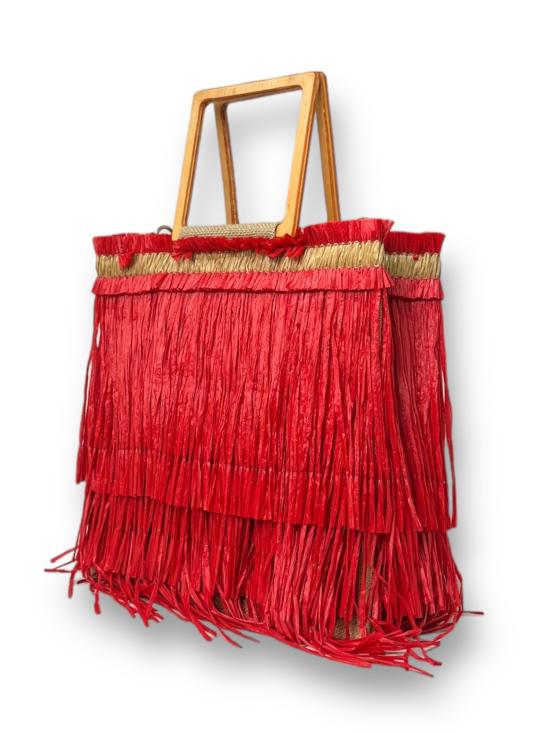  라밀라네사 숄더백 CPSM LG legno - LA MILANESA