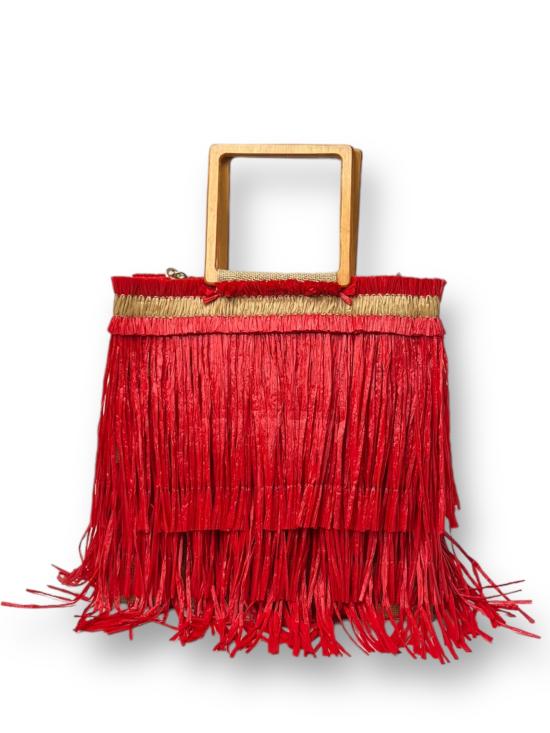  라밀라네사 숄더백 CPSM LG legno - LA MILANESA