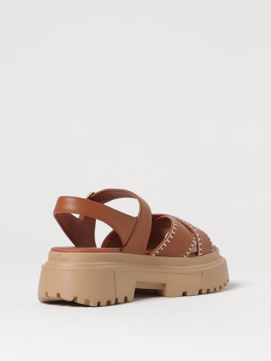  호간 샌들 HXW6440FJ30LE9 S003 cuoio - HOGAN