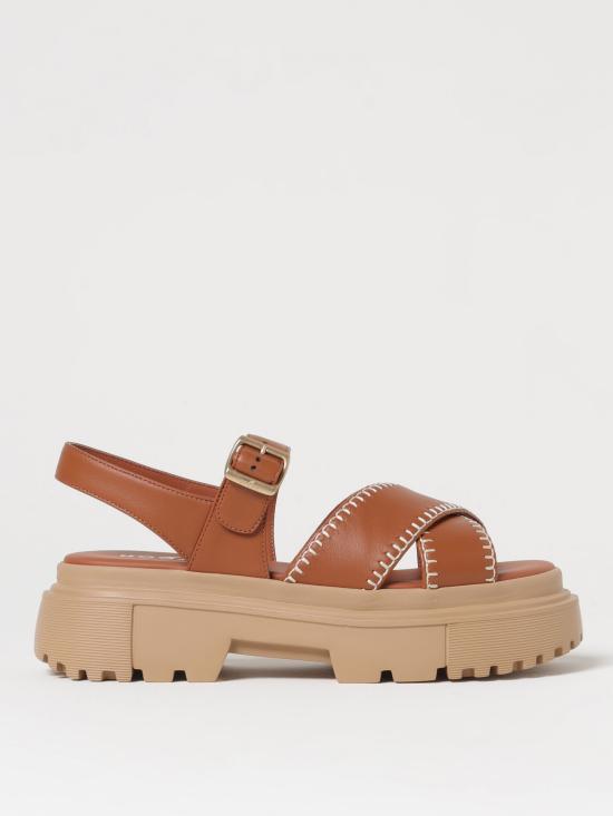  호간 샌들 HXW6440FJ30LE9 S003 cuoio