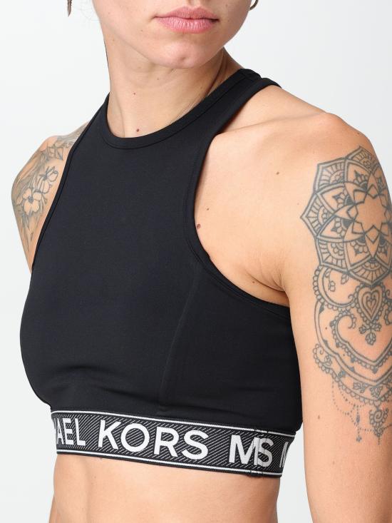  마이클 코어스 민소매 티셔츠 MF3513X1RE 001 nero - MICHAEL KORS