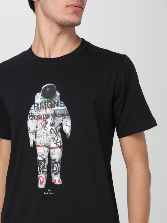  폴 스미스 반팔 티셔츠 M2R011RMP4445 79 nero - PAUL SMITH