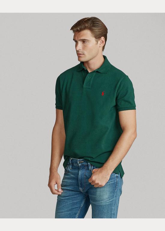  랄프 로렌 폴로 티셔츠 710795080 018 verde - RALPH LAUREN