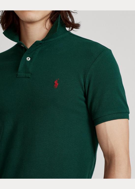  랄프 로렌 폴로 티셔츠 710795080 018 verde - RALPH LAUREN
