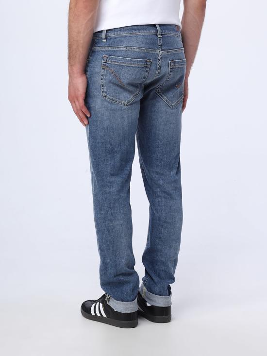  돈답 데님 스트레이트 팬츠 UP232DSE316GF4 800 denim - DONDUP
