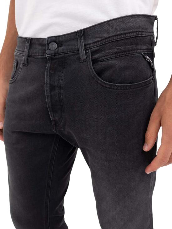  리플레이 데님 스트레이트 팬츠 M1008000719628 099 denim nero - REPLAY