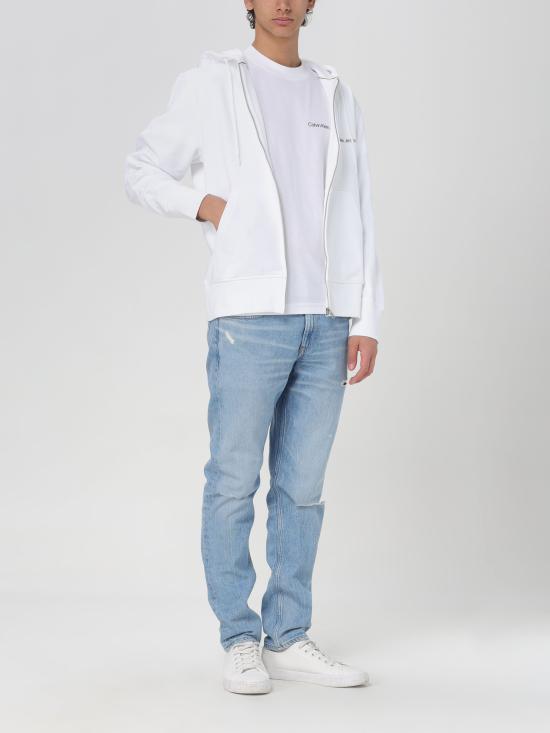  캘빈클라인 반팔 티셔츠 J30J324671 YAF bianco - CALVIN KLEIN