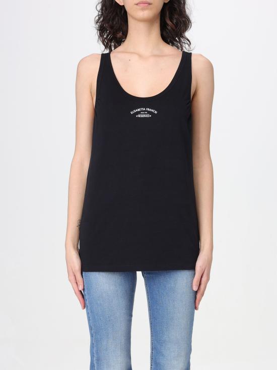  엘리자베타프랜치 민소매 티셔츠 CN00541E2 110 nero